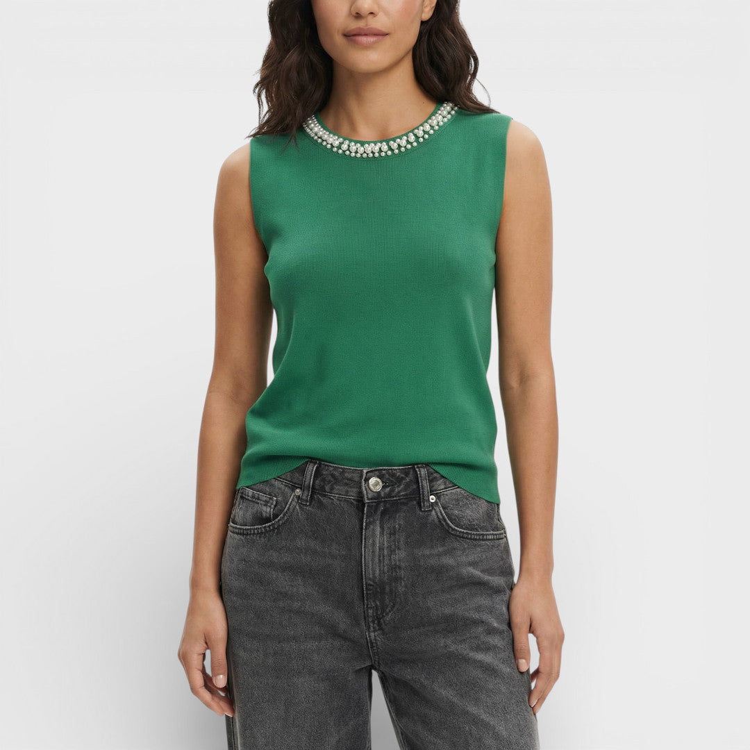 Top Punto Sin Mangas Mujer