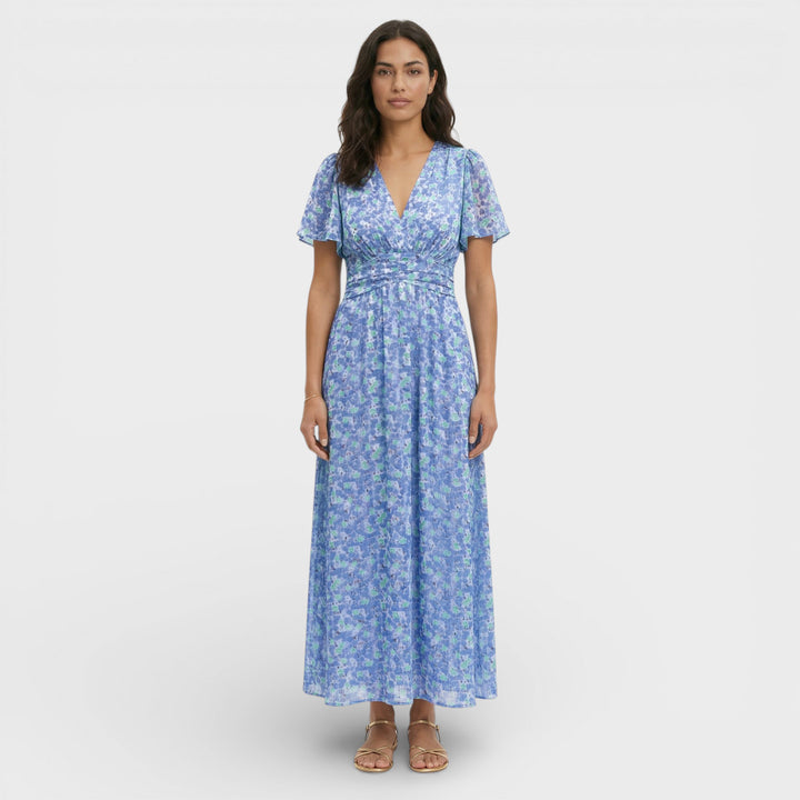 Vestido Largo Floral Mujer Elegante