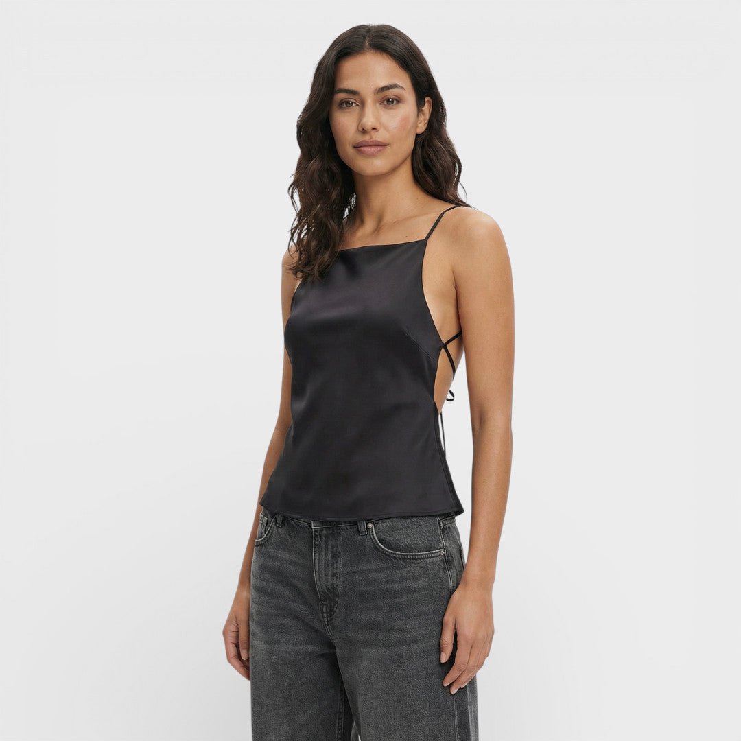 Top Espalda Descubierta Mujer