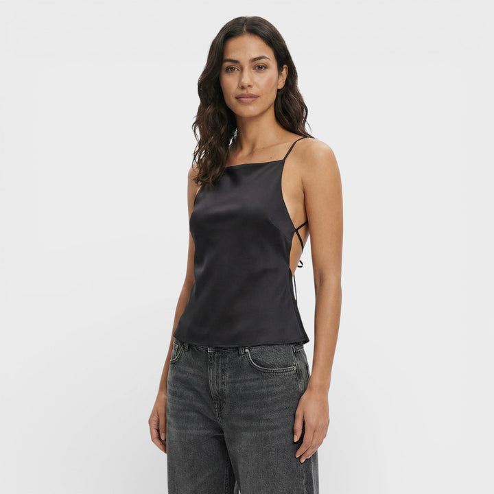 Top Espalda Descubierta Mujer