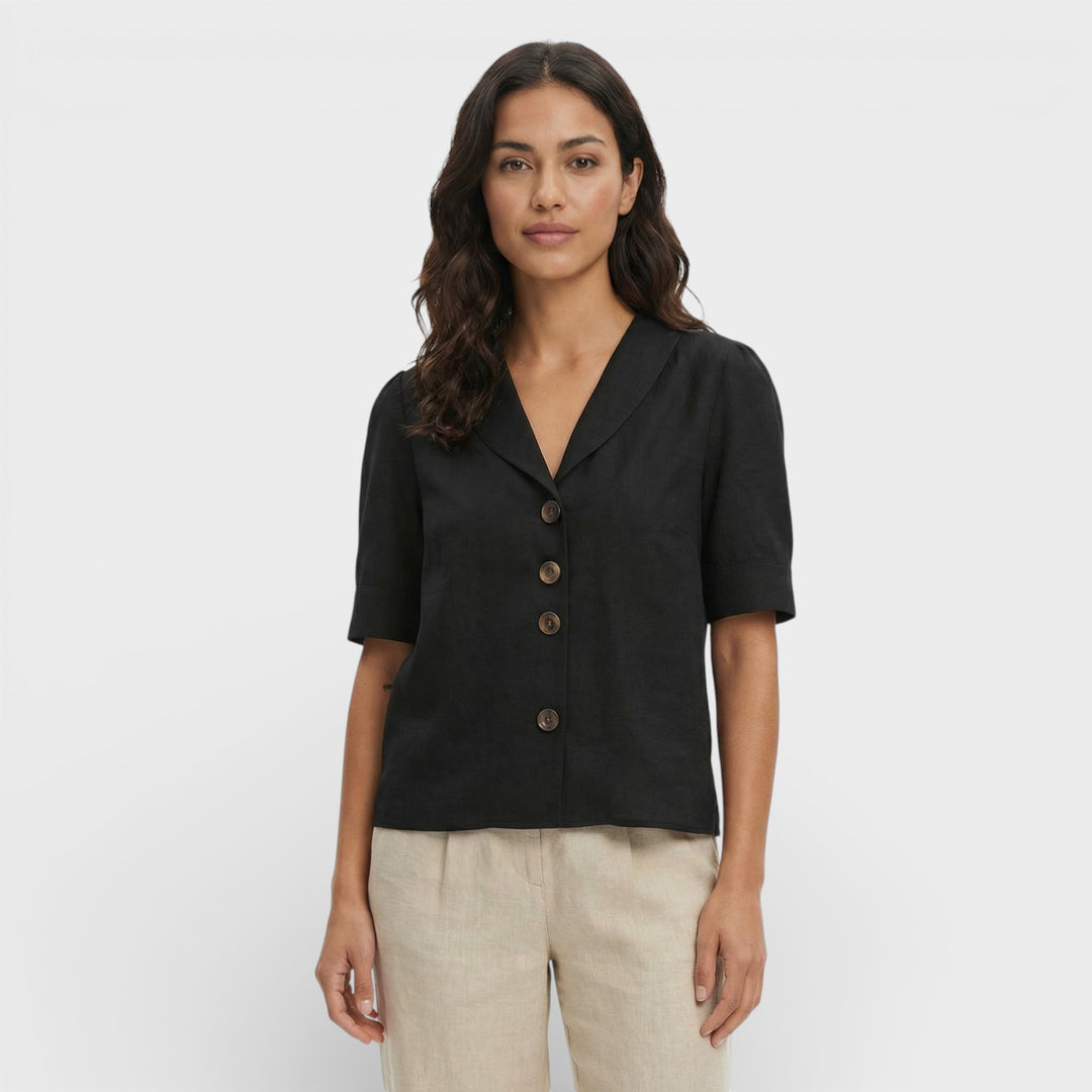 Camiseta Básica Mujer Corte Recto