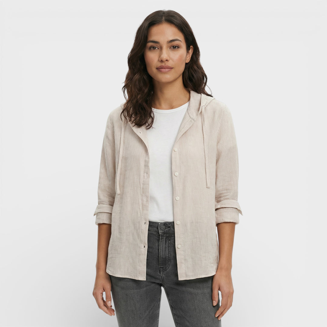 Blusa Holgada Con Capucha Mujer