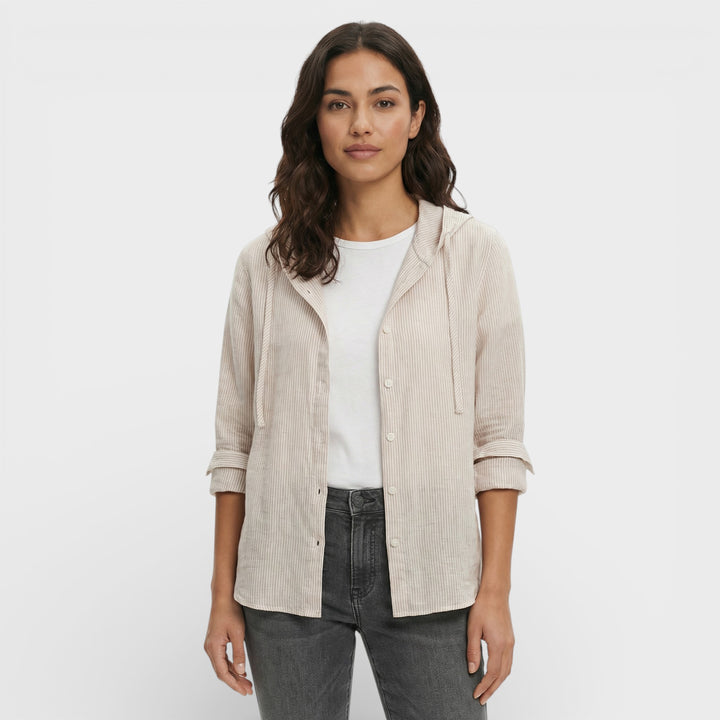 Blusa Holgada Con Capucha Mujer