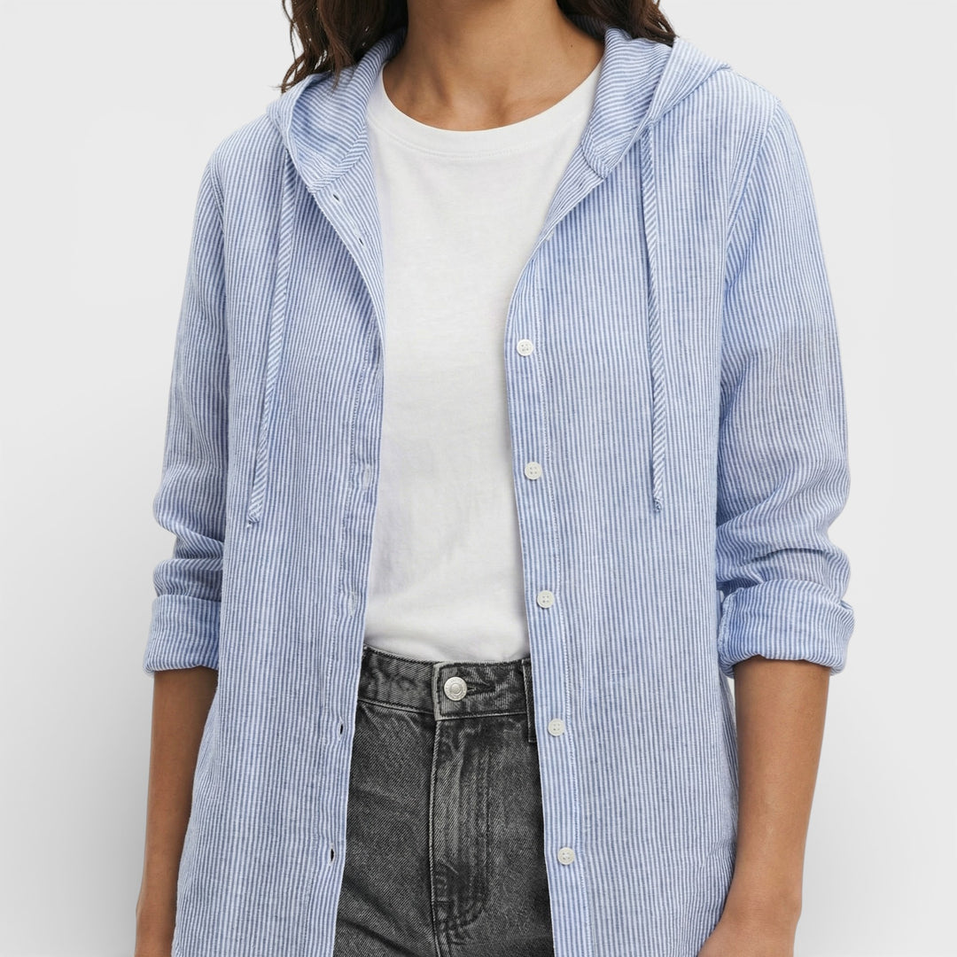 Blusa Holgada Con Capucha Mujer