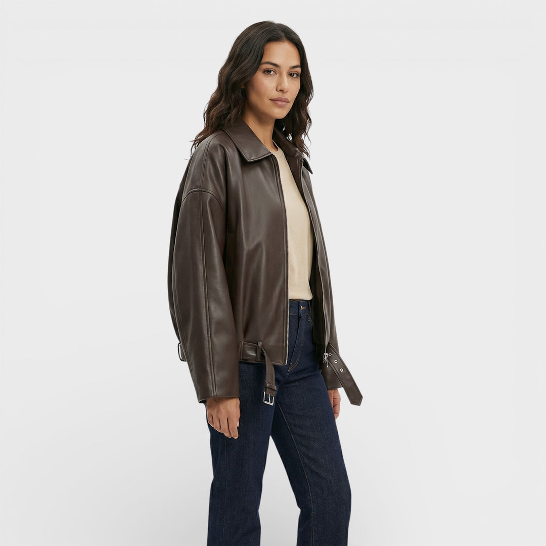 Chaqueta Bomber Vintage Mujer