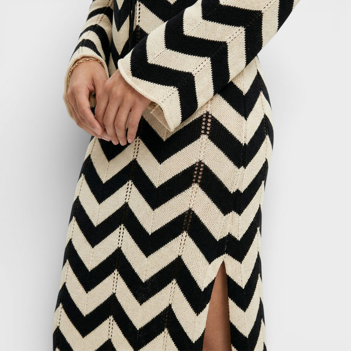 Vestido De Punto Elegante Mujer