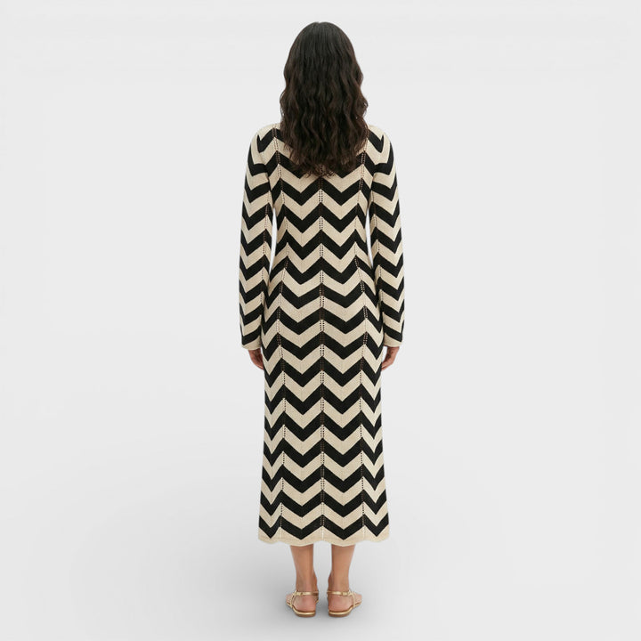 Vestido De Punto Elegante Mujer