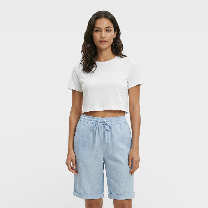 Pantalones Cortos Ligeros Mujer Relax