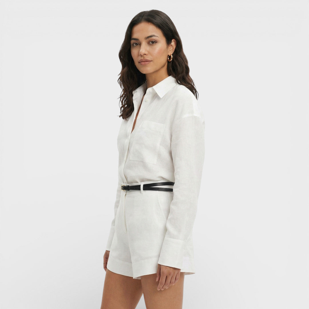 Conjunto Mujer Camisa Y Shorts