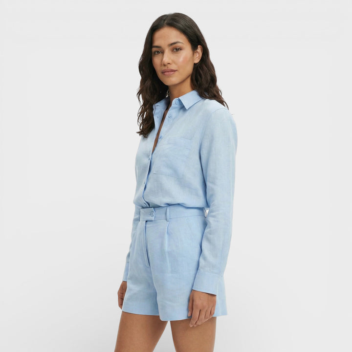 Conjunto Mujer Camisa Y Shorts