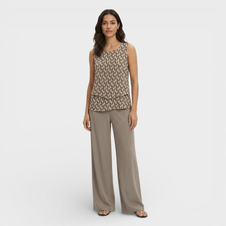 Conjunto Mujer Top Y Pantalón