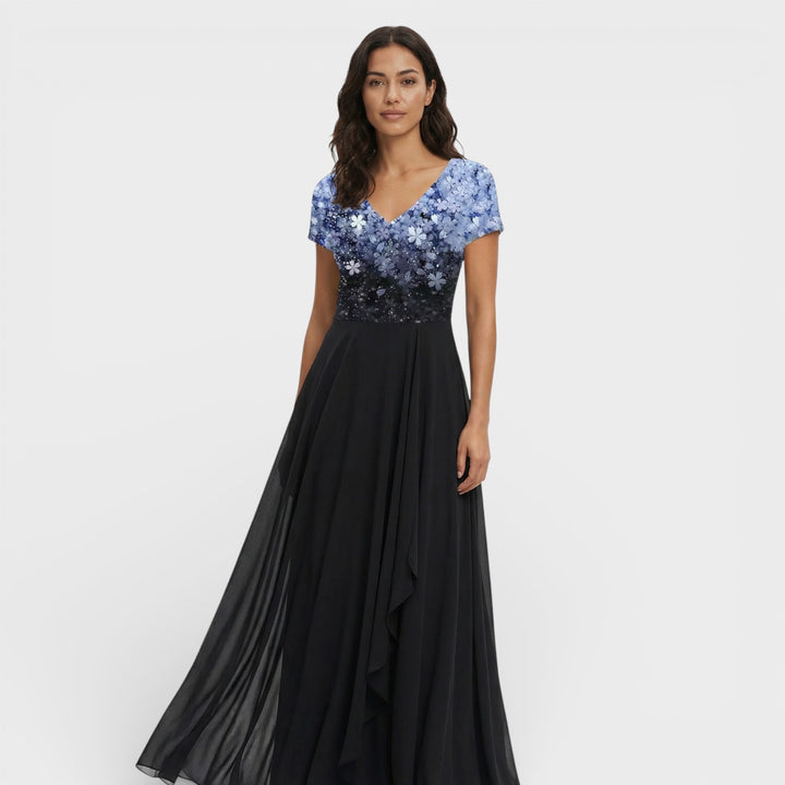 Vestido Maxi Floral Invitada De Boda