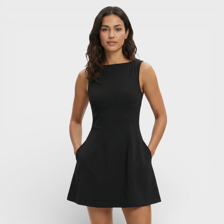 Vestido Mini Línea A Mujer