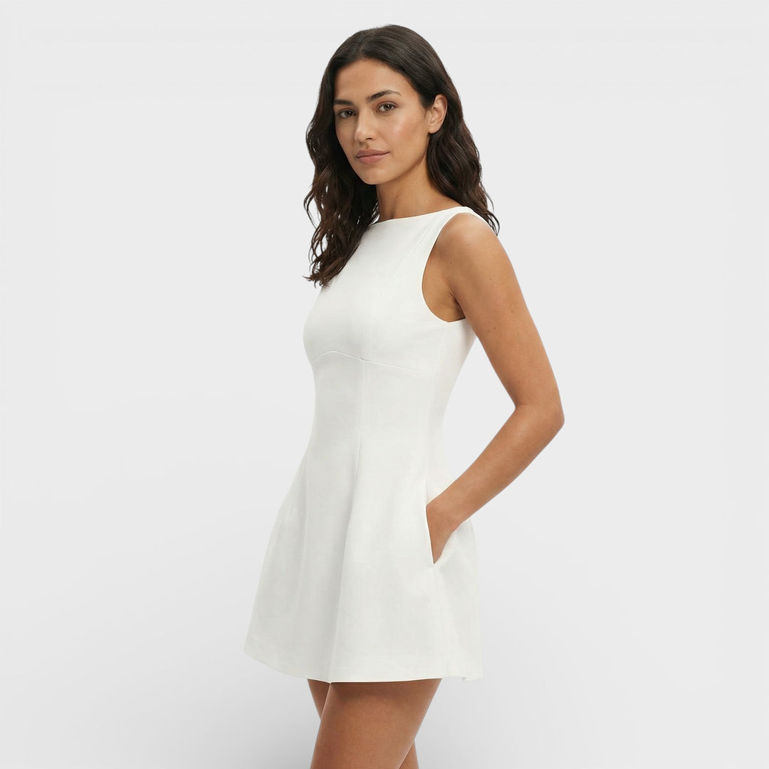 Vestido Mini Línea A Mujer