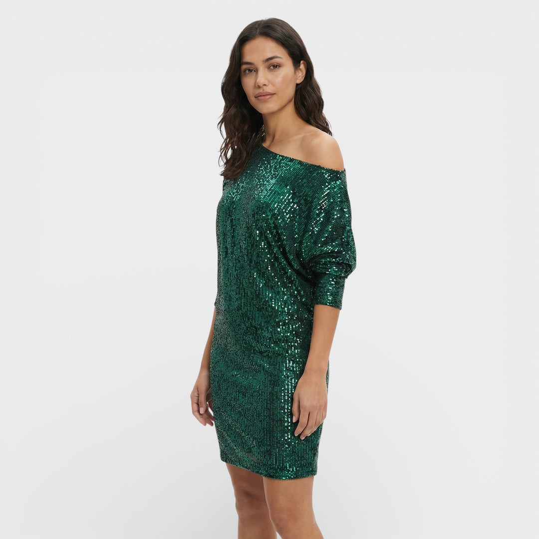 Vestido Mini Lentejuelas Fiesta