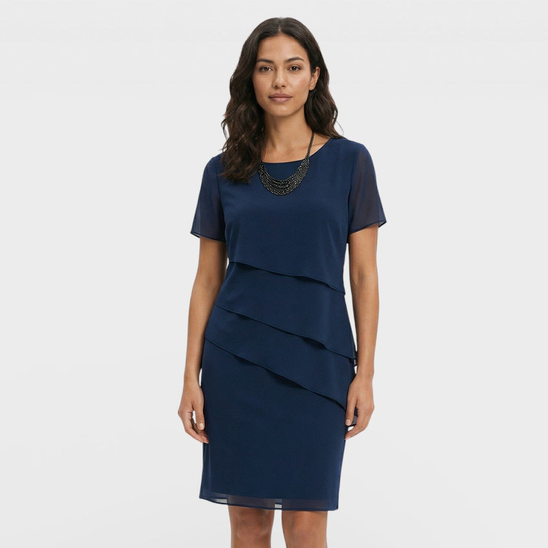 Vestido Capas Invitada Boda