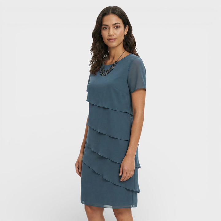 Vestido Capas Invitada Boda