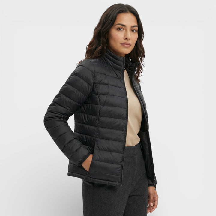 Chaqueta Acolchada de Lana Mujer