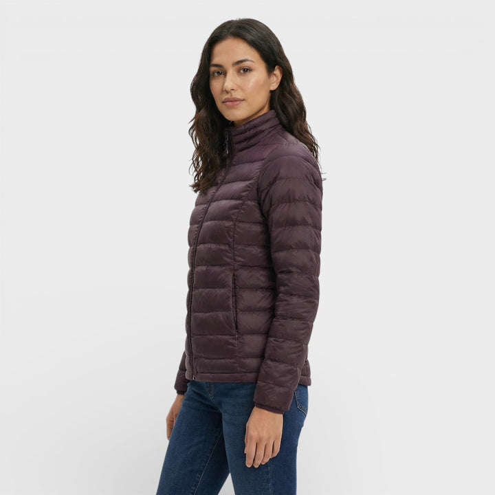 Chaqueta Acolchada de Lana Mujer