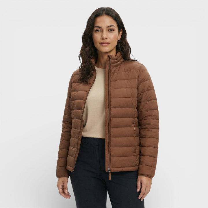 Chaqueta Acolchada de Lana Mujer