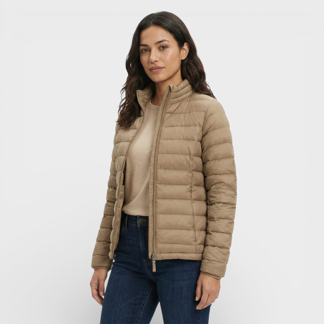 Chaqueta Acolchada de Lana Mujer