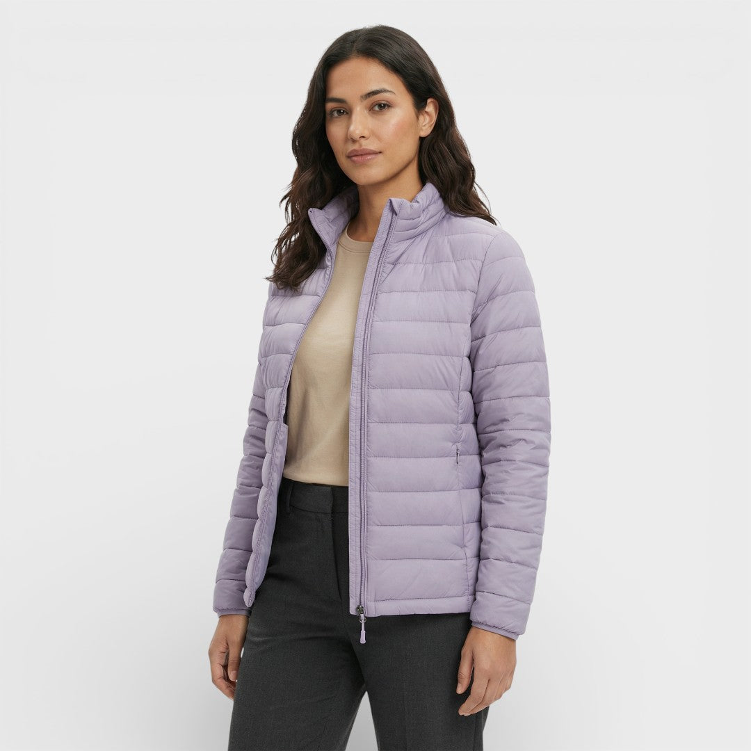 Chaqueta Acolchada de Lana Mujer