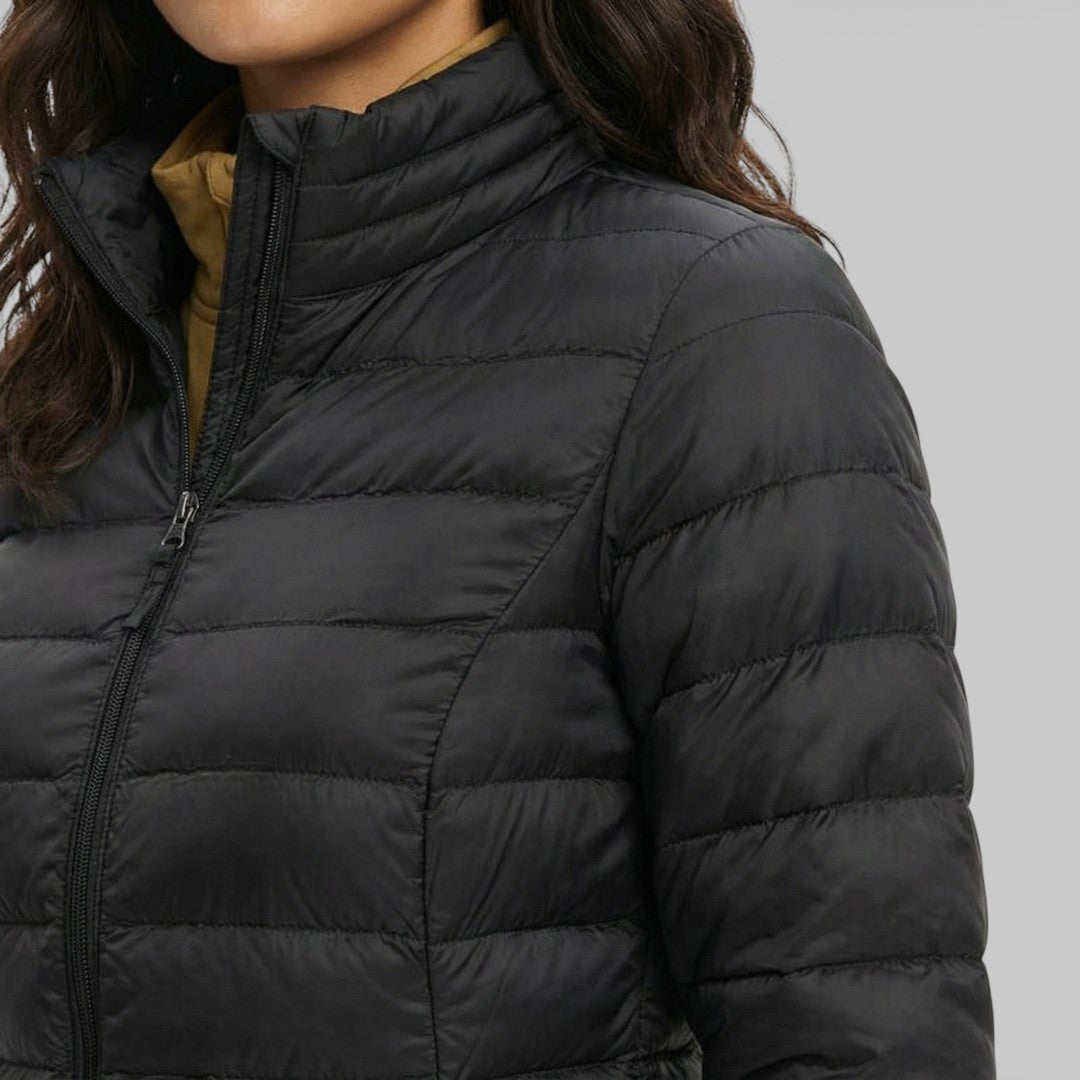 Chaqueta Acolchada de Lana Mujer