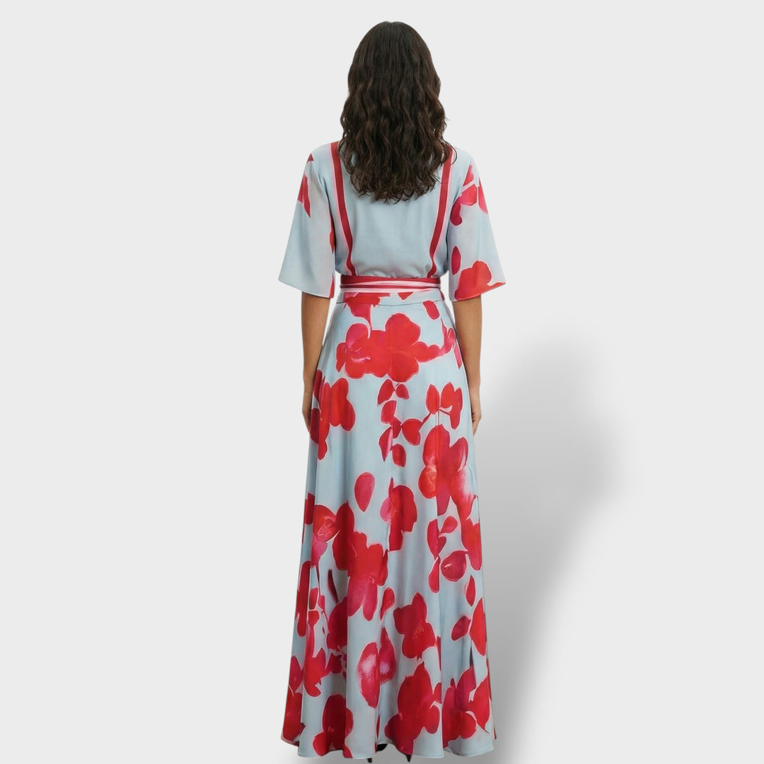 Vestido Elegante Manga Larga Mujer