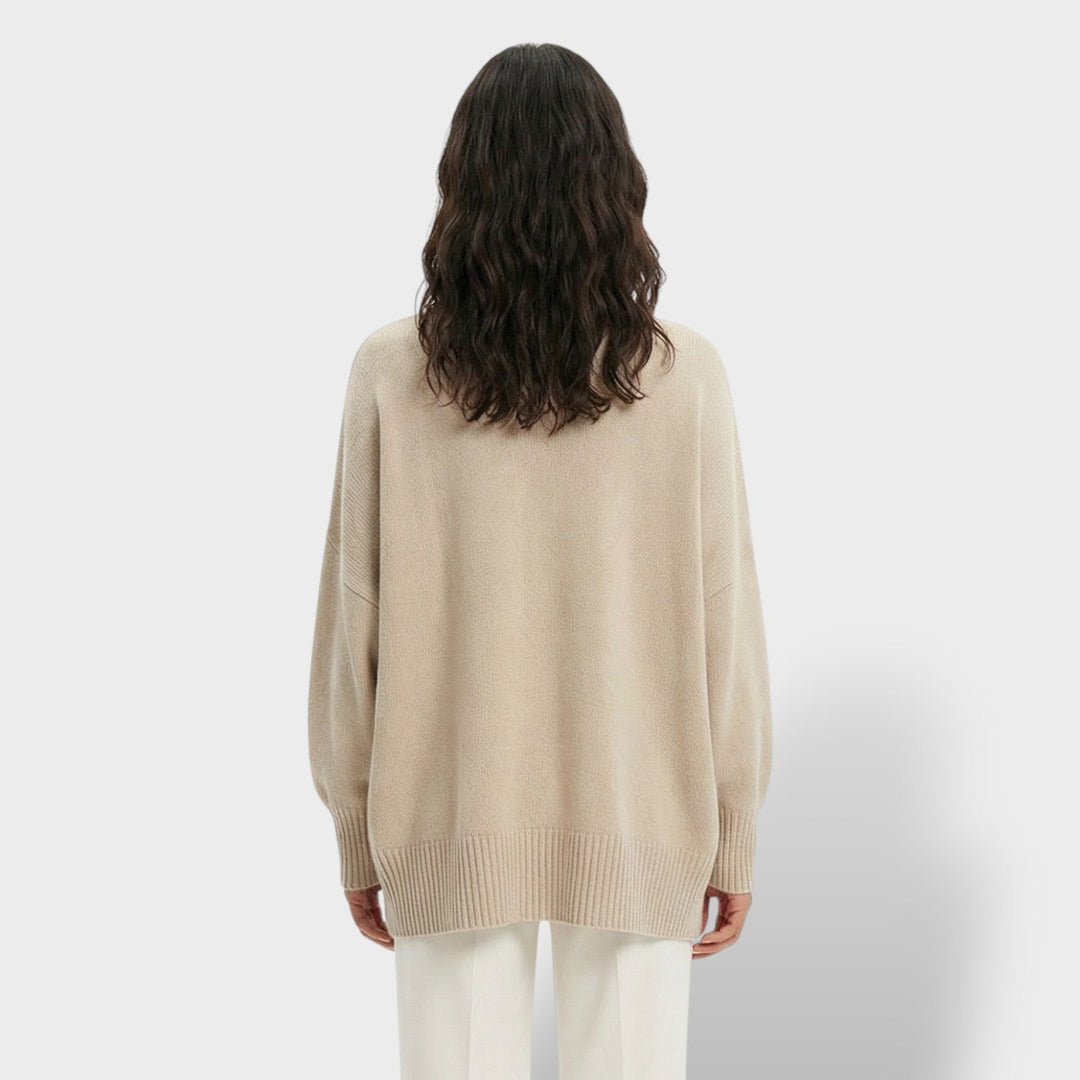 Suéter Oversize Manga Murciélago Mujer