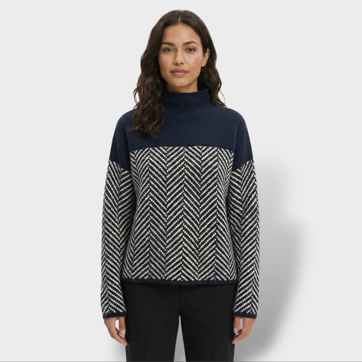 Suéter de Cuello Alto de Lujo