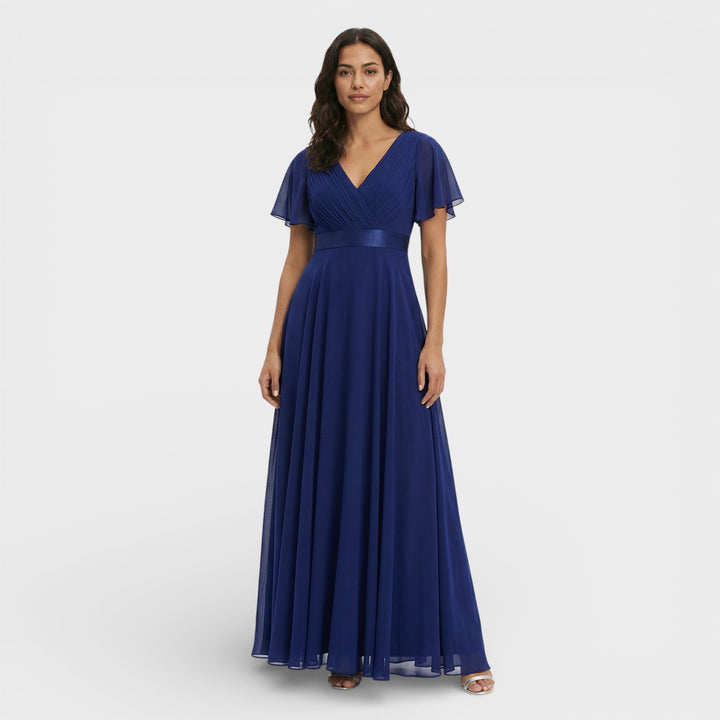 Vestido Noche Gasa Invitada Boda