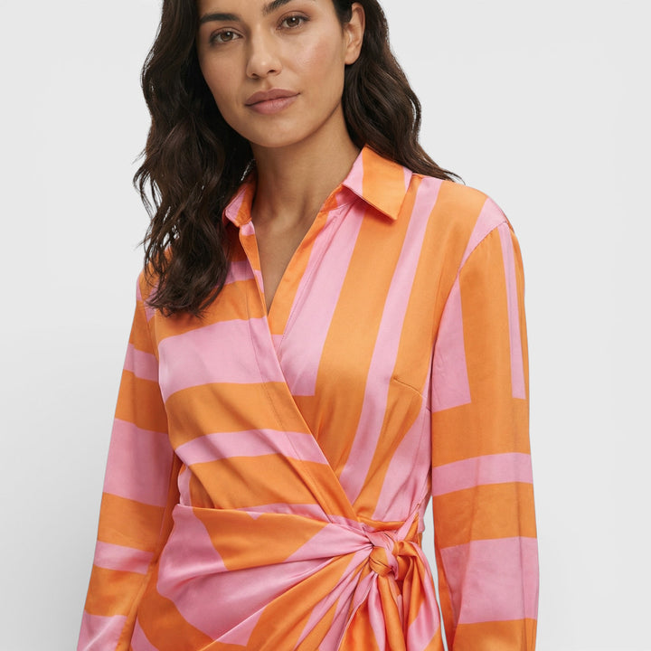 Vestido Maxi Cruzado Colorido