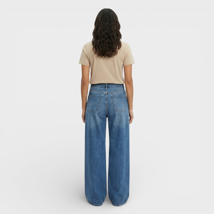 Vaqueros Mujer Corte Ancho