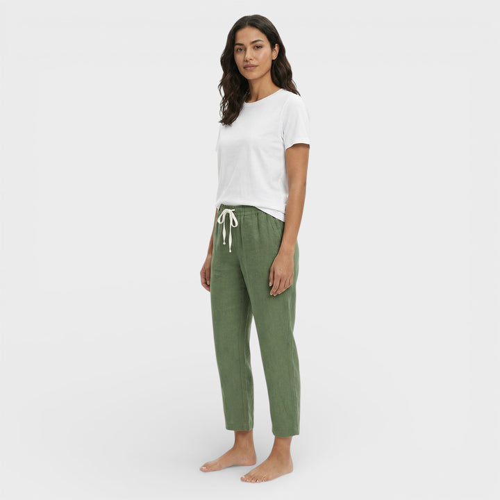 Pantalones Holgados Mujer Cintura Elástica