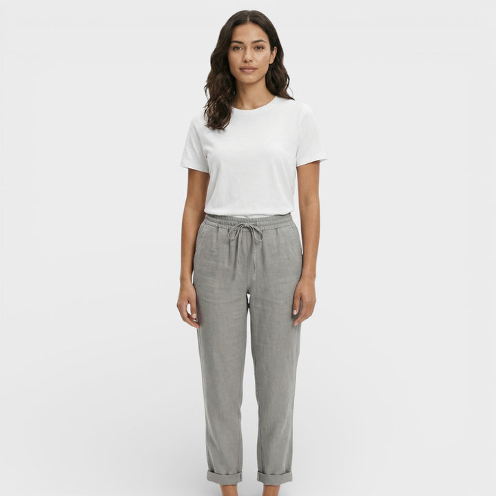 Pantalones Cómodos Mujer Cintura Elástica