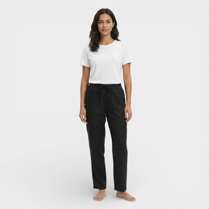 Pantalones Cómodos Mujer Cintura Elástica